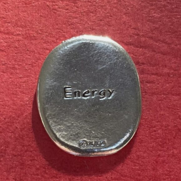 Pocket Spirit Coin Token Energy Sun by Corey Bulpitt Haida Lead-free pewter - Picture 2 of 2